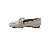 Ventes 5551221Z Kare Burun Hafif Rahat Taban Toka Detaylı Günlük Kadın Babet Ayakkabı - 10