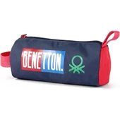 United Colors of Benetton Tek Bölmeli Kırmızı Kalem Çantası 03792 - 2