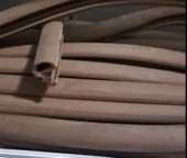 GEÇMELİ AHŞAP KASA KAPI FİTİLİ KAHVERENGİ ( 1 METRE FİYATIDIR ) thumbnail 2