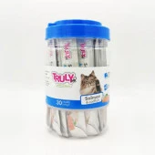 Truly Somonlu ve Morina Balıklı Sıvı Kedi Ödül Maması 14 Gr 30'lu - 1
