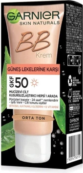 Garnier Bb Krem Güneş Lekelerine Karşı Koruyucu Spf50 - 5