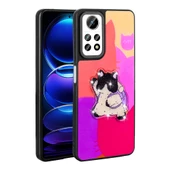 Xiaomi Redmi Note 12 Pro 4G Kılıf Parlayan Kabartmalı İkonik Figürlü Amas Silikon Kılıf thumbnail 8