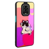 Xiaomi Redmi Note 9 Pro Kılıf Parlayan Kabartmalı İkonik Figürlü Amas Silikon Kılıf thumbnail 2