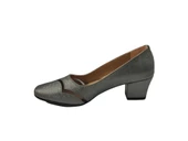 Ventes 1838657Z Yuvarlak Burun Tül Detaylı 5 cm Kalın Topuk Günlük Kadın Topuklu Ayakkabı - 2