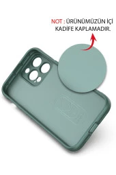 Newface iPhone 15 Pro Uyumlu TPU Fiber Karışımı Darbe Emici Premium Kılıf - 8