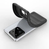 Newface Xiaomi Mi 13 Pro Uyumlu TPU Fiber Karışımı Darbe Emici Premium Kılıf - 4