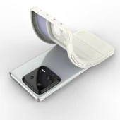 Newface Xiaomi Mi 13 Pro Uyumlu TPU Fiber Karışımı Darbe Emici Premium Kılıf - 3