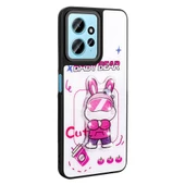 Xiaomi Redmi Note 12 4G Kılıf Parlayan Kabartmalı İkonik Figürlü Amas Silikon Kılıf thumbnail 5