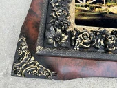 Doğanın Kalbindeki Yuva Adlı İran Tebriz Halı Tablo 100x81cm - Duvar Halı Kilim Tablo thumbnail 5