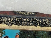 Doğanın Kalbindeki Yuva Adlı İran Tebriz Halı Tablo 100x81cm - Duvar Halı Kilim Tablo thumbnail 6