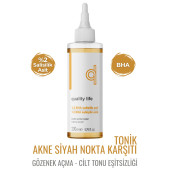 Salisilik Asit Tonik - Gözenek Sıkılaştırıcı Sivilce ve Akne Karşıtı Siyah Nokta Temizleme 200 ML - 1