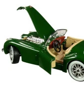 Bburago Jaguar XK 120 Roadser (1951) Yeşil 1:24 Model Araba thumbnail 5
