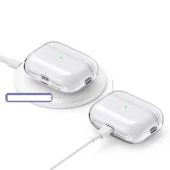 Newface  Airpods 1. Nesil / 2. Nesil Uyumlu Sert İnce Premium Şeffaf Kılıf - 6