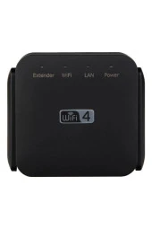 Kablosuz AP Repeater Wps Router 300 Mbps Wifi Sinyal Yaklaştırıcı Güçlendirici Menzil Genişletici thumbnail 3