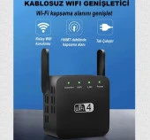Kablosuz AP Repeater Wps Router 300 Mbps Wifi Sinyal Yaklaştırıcı Güçlendirici Menzil Genişletici thumbnail 5