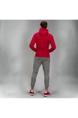 Joma Berna Jacket - Erkek Kırmızı Kapüşonlu Sweatshirt - 101103.600 - 5