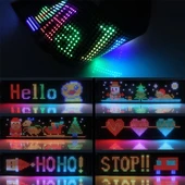 Powermaster PM-23823 12x98cm Oto Rgb Kayan Yazı Led Tabela Araç Arka İçi Cam Yazı Panosu - 2