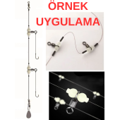 Eagenset Fosforlu Glow Boncuklu Gezer Fırdöndü 5 Adet - 6