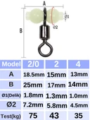 Eagenset Fosforlu Glow Boncuklu Gezer Fırdöndü 5 Adet thumbnail 7