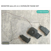 MONSTER abra A5 v4.1 HOPARLÖR TAKIMI SET - 1