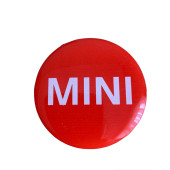 Mini Cooper Logolu 56 Mm Jant Göbek Stıcker (KIRMIZI) thumbnail 1