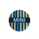 MINI COOPER RENKLİ 56 MM JANT GÖBEK DAMLA STICKER thumbnail 1