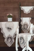 Kösem Kadife Salon Takımı 5 Parça - 5