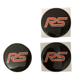 FORD RS LOGOLU 56 MM JANT GÖBEK DAMLA STICKER thumbnail 2