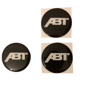 AUDI ABT LOGOLU 56 MM JANT GÖBEK DAMLA STICKER thumbnail 2