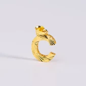 14 Ayar Altın C Harfi Kolye Ucu 0.56 gr thumbnail 1