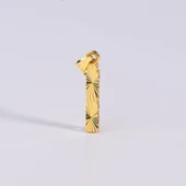 14 Ayar Altın İ Harfi Kolye Ucu 0.42 gr thumbnail 1