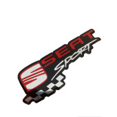 SEAT SPORT YAZILI ALÜMİNYUM STICKER thumbnail 1