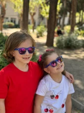 WAYFARER MAVİ/MOR AYNA Polo Exchange Çocuk Gözlüğü - 1