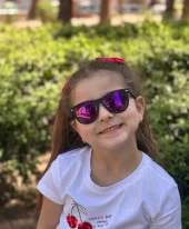 WAYFARER BLACK/MOR AYNA Polo Exchange Çocuk Gözlüğü - 4