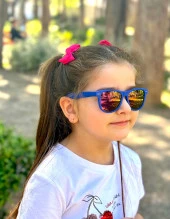 WAYFARER MAVİ/MOR AYNA Polo Exchange Çocuk Gözlüğü - 9