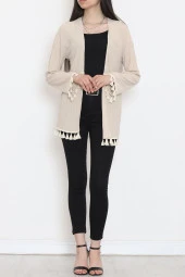 Ponponlu Kimono Bej - 12577.631. - 2