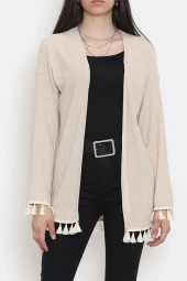 Ponponlu Kimono Bej - 12577.631. - 1