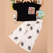 NAZAR ÖRME CEPLİ DOKUMA JAKAR KIZ ÇOCUK TAKIM - 1