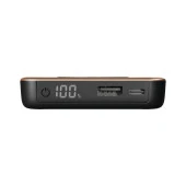 Duracell 10.000mAh Wireless Powerbank Core10 PD 25W ( USB-A, USB-C ) - Siyah - 4