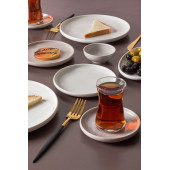 Karaca Cordelia Gri 26 Parça 6 Kişilik Kahvaltı Takımı - 2