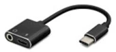 Type-C to 3.5mm Jack Kulaklık Şarj Kablosu USB C Ses Aux Kablosu Ses Adaptörü Type C to USB C - 2