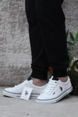 U.S. Polo Assn. Teo Tex Beyaz Orijinal Ürün Sneaker Keten Erkek Ayakkabı thumbnail 3