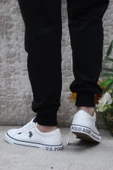U.S. Polo Assn. Teo Tex Beyaz Orijinal Ürün Sneaker Keten Erkek Ayakkabı thumbnail 4