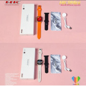 HK9 Mini 41mm Chat Gpt Open Aı Versiyon Amoled Ekran Çift Kordon Akıllı Saat ( Pembe ) - 2