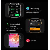 HK9 Mini 41mm Chat Gpt Open Aı Versiyon Amoled Ekran Çift Kordon Akıllı Saat ( Pembe ) - 3