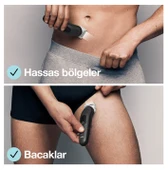 Braun BodyGroomer 3 BG 3350 SkinShield Teknolojisi 3 Ek Parçalı Vücut Bakım Seti - 4