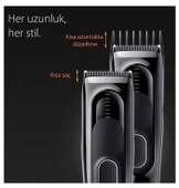 Braun Series 5 Hc5310 Erkekler İçin 17 Uzunluk Ayarına Sahip Saç Kesme Makinesi thumbnail 6