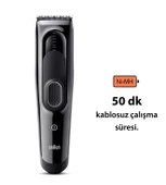Braun Series 5 Hc5310 Erkekler İçin 17 Uzunluk Ayarına Sahip Saç Kesme Makinesi thumbnail 4