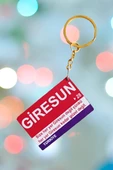 Giresun Şehir Temalı Ahşap Anahtarlık,Çanta,Elbise Süsü - 1