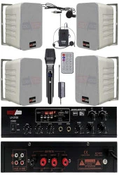 Lastvoice Soft Plus Paket-3 Hoparlör ve Anfi Mağaza Ses Sistemi - 1